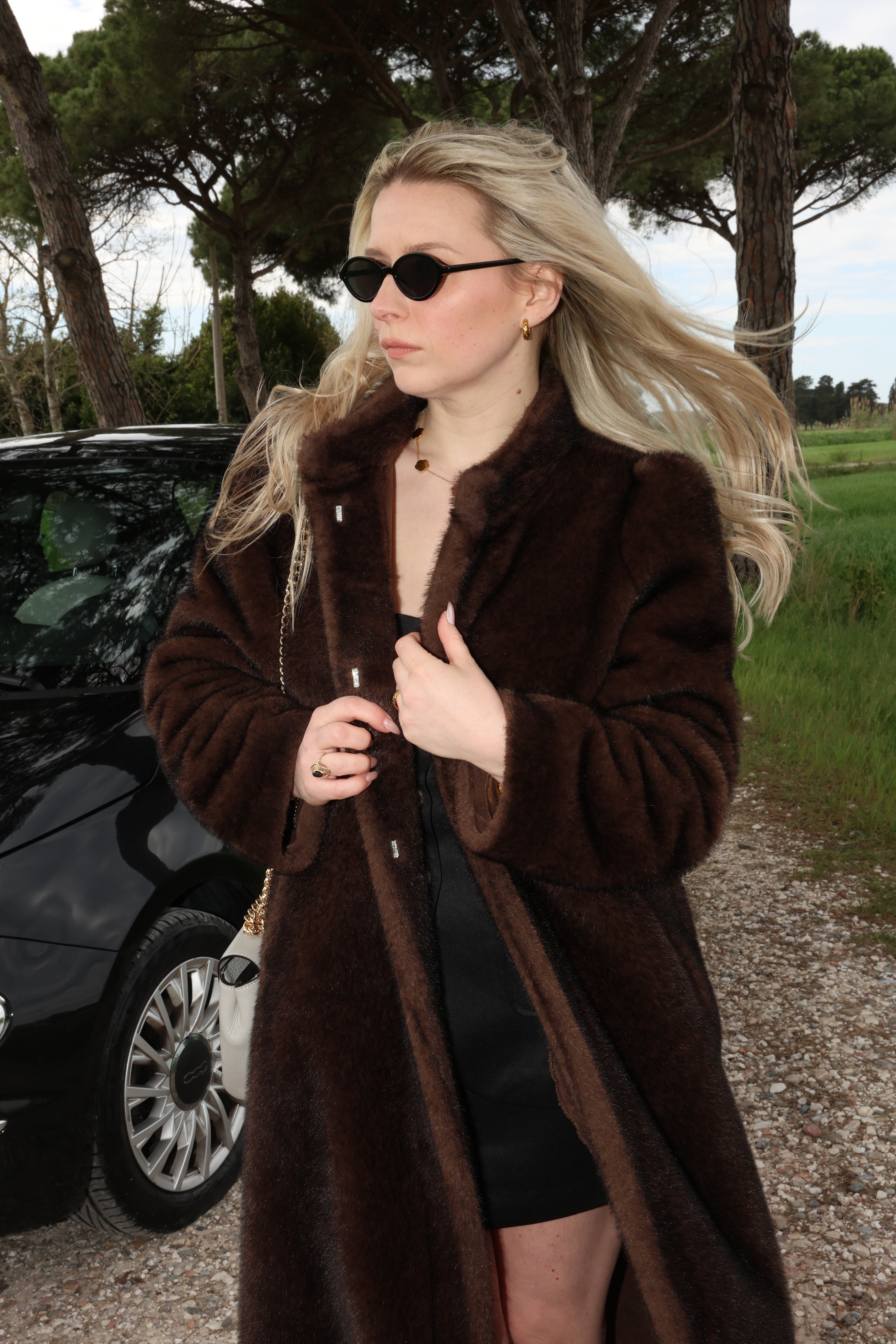 Uncommon Signature faux fur coat